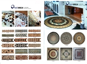 马赛克腰线、马赛克拼花