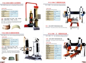圆柱自动切磨机、圆弧板切边机