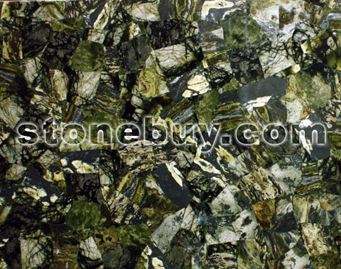 ʯ, resin green